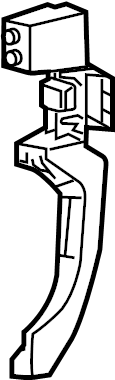 View 68266935AC Bumper Cover Support Rail (Upper) Full-Sized Product Image