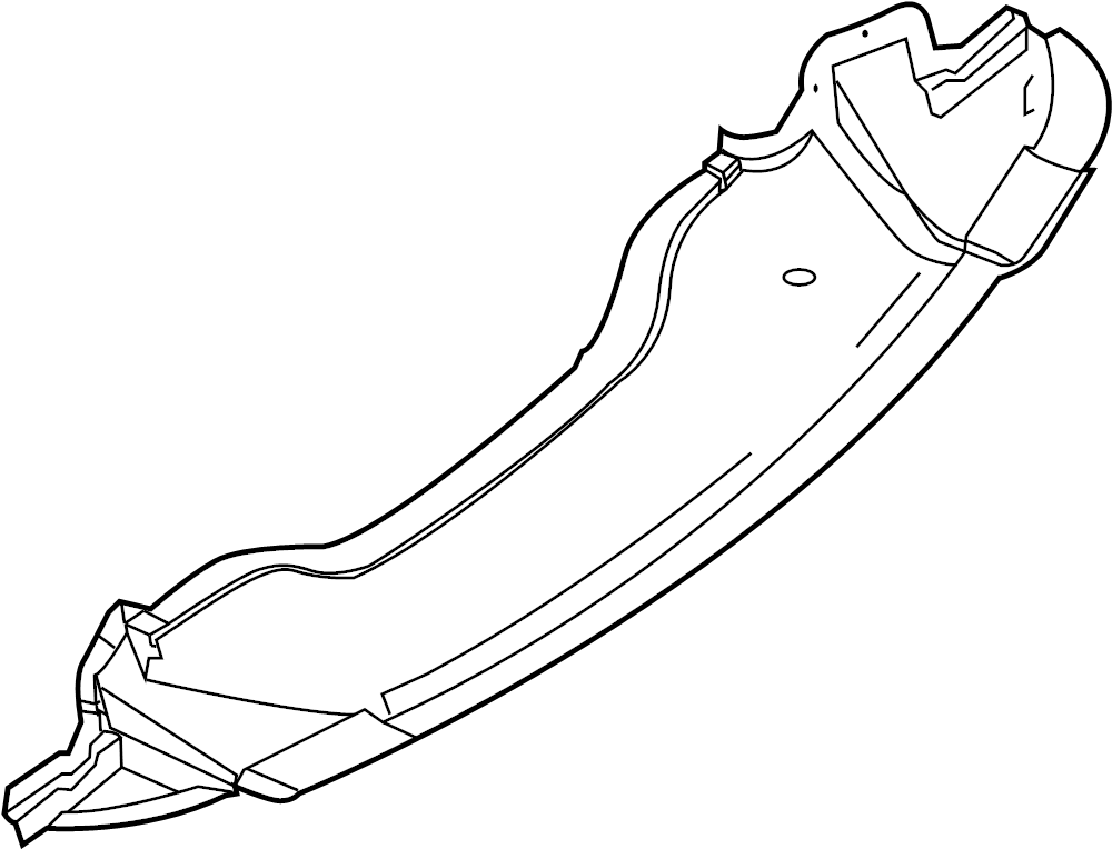 View 5029908AD Radiator Support Splash Shield (Front, Lower) Full-Sized Product Image