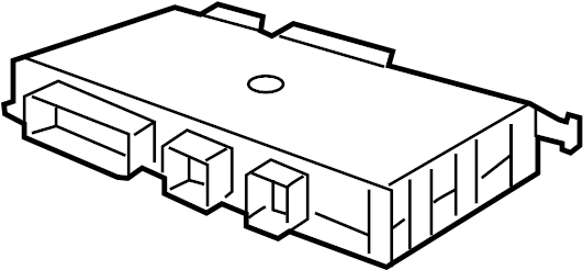 View 68465834AA Seat Memory Control Module Full-Sized Product Image