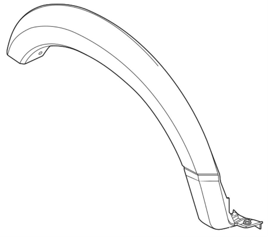 View PC3Z16A038AA Molding. (Rear, Upper, Lower) Full-Sized Product Image