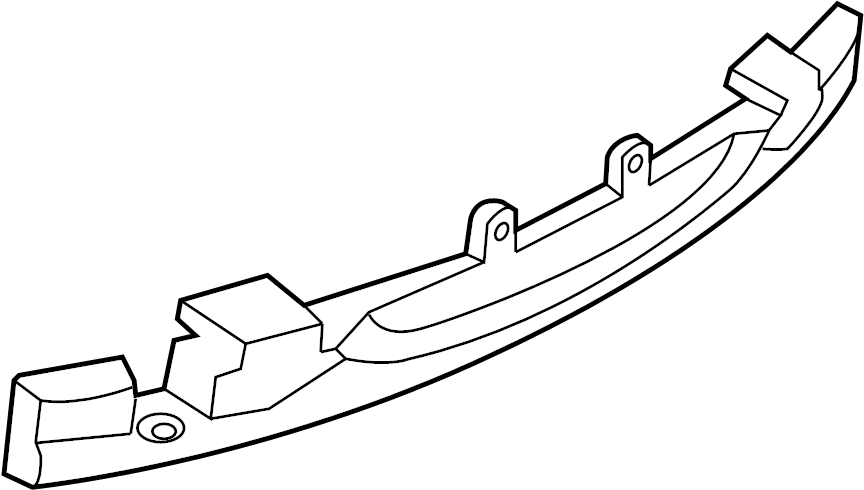 View 68082038AB Bumper Impact Absorber (Rear) Full-Sized Product Image