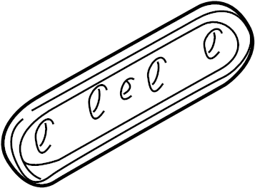 View 8157212450 Center High Mount Stop Light Gasket Full-Sized Product Image