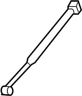 View 4865820AF Hood Lift Support Full-Sized Product Image