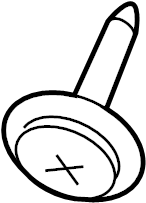 View 6036548AA Screw. Mirror. (Lower) Full-Sized Product Image