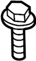 View 41212460141 Positioning aid T-bolt Full-Sized Product Image