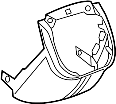View 5YL70JXWAA Console Trim Panel (Rear, Lower) Full-Sized Product Image
