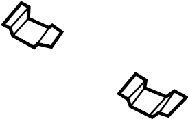 View 89A813393 Quarter Panel Reinforcement Bracket (Rear) Full-Sized Product Image