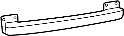 View 5113162AA Bumper Impact Bar (Front, Lower) Full-Sized Product Image