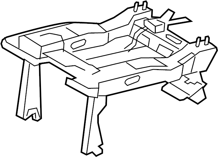 View 68102196AC Seat Frame (Rear) Full-Sized Product Image