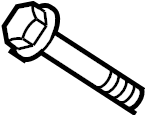 View 6507654AA Bolt. Shock. (Upper, Lower) Full-Sized Product Image