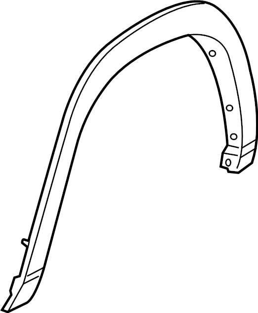 View 6MS36GXHAB Fender Flare Full-Sized Product Image