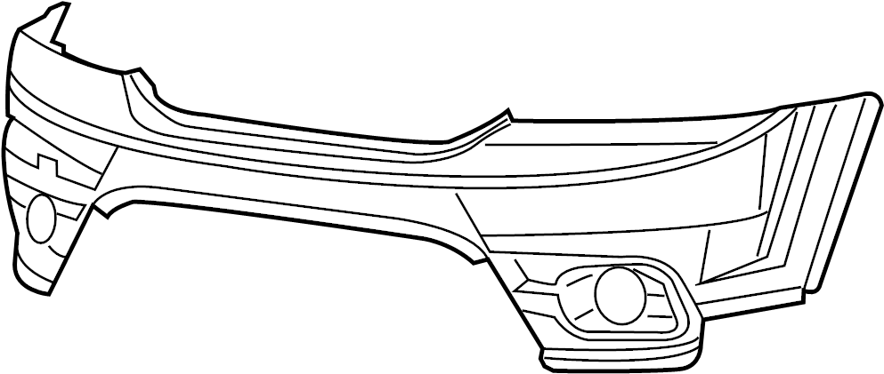 View 5QZ97TZZAC Bumper Cover (Front, Upper, Lower) Full-Sized Product Image