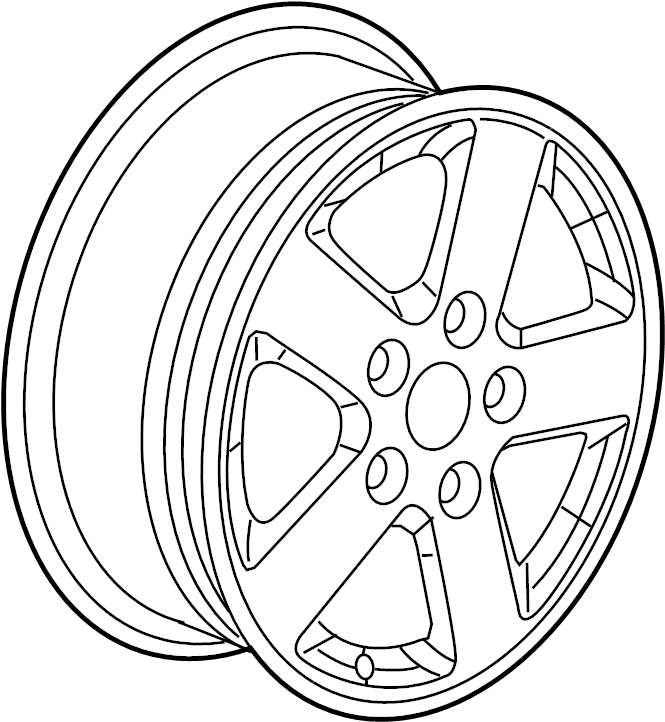 View 5LN63DX8AC Wheel Full-Sized Product Image