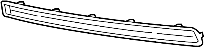 View 55372051AA Grille (Lower) Full-Sized Product Image