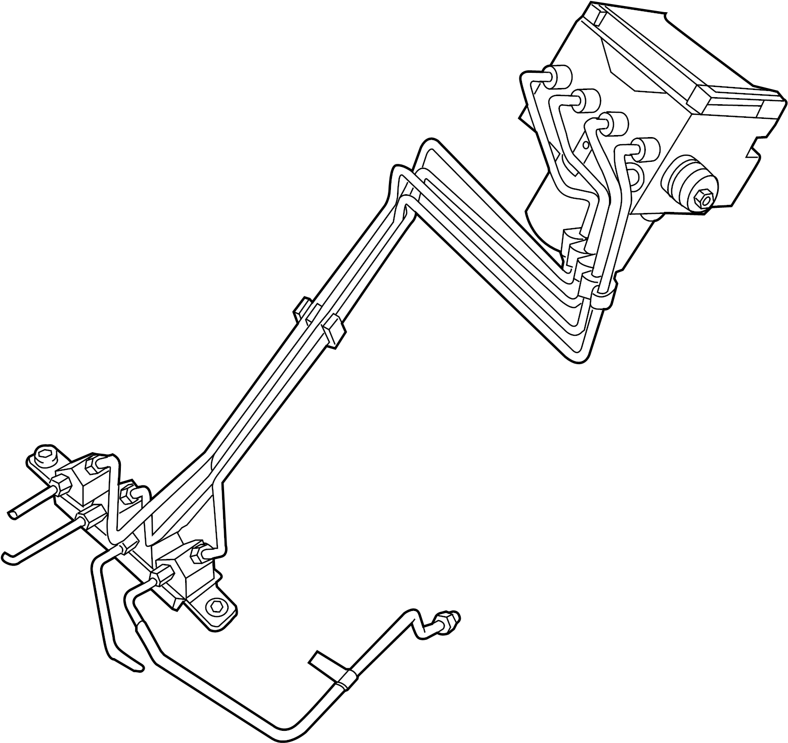 View 68061772AA ABS Hydraulic Assembly Full-Sized Product Image
