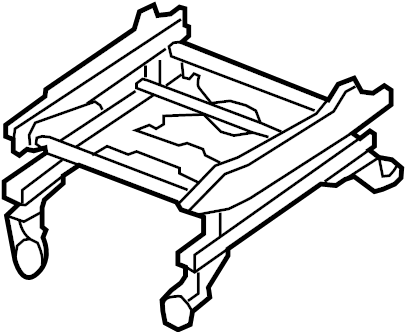 View 68157565AC Seat Track Full-Sized Product Image