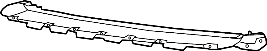 View 68104942AD Bumper Cover Support Rail (Front, Lower) Full-Sized Product Image