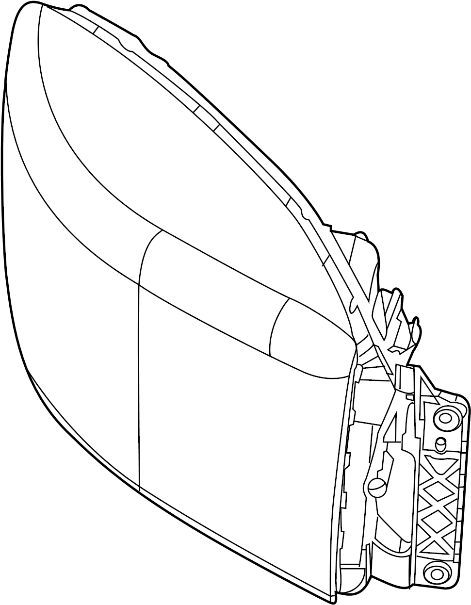 View 68096438AJ Headlight.  Full-Sized Product Image