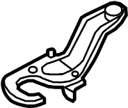 View 68248844AA Tow Hook Full-Sized Product Image