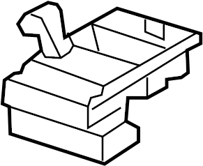 View 5LP381X9AA Automatic Transmission Shift Lever Full-Sized Product Image