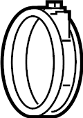 View 68105185AA Engine Air Intake Resonator Seal Full-Sized Product Image