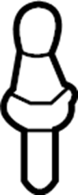 View 68396559AA Engine Cover Stud Full-Sized Product Image