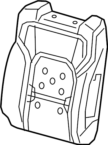 View 68299845AD Seat Back Cushion Full-Sized Product Image