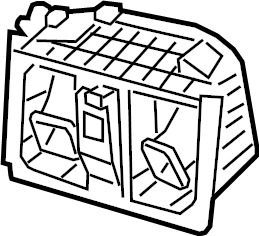 View 6MU741N8AE Seat Storage Drawer (Rear) Full-Sized Product Image