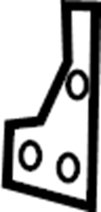 View HC3Z9900336A Pocket. Stake. Tail Light. Truck Bed Panel Bracket.  Full-Sized Product Image