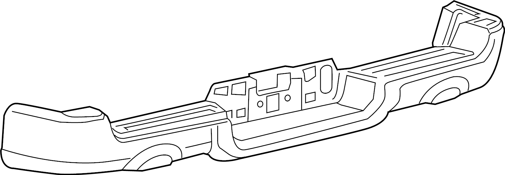 View 68404437AB Bumper Face Bar Full-Sized Product Image