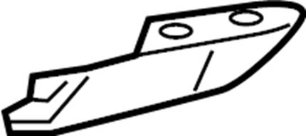 View 68299094AB Bumper Trim (Rear) Full-Sized Product Image
