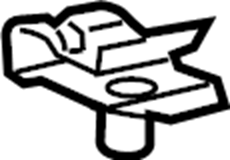 View 6512460AA Bumper Face Bar Nut Full-Sized Product Image