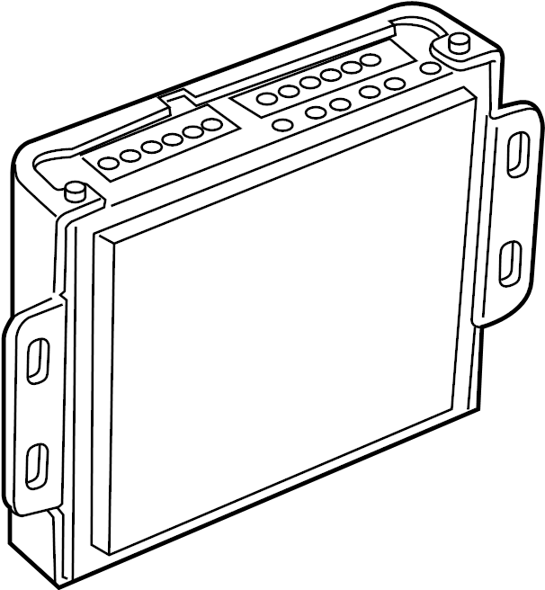 View 68316627AD Parking Aid Control Module Full-Sized Product Image