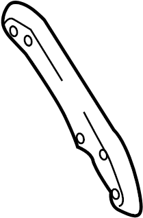 View 90446892 Differential Housing Bracket Full-Sized Product Image