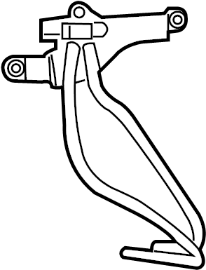 View 68089421AC Exhaust Backpressure Sensor Full-Sized Product Image