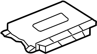 View 56054147AG Parking Aid Control Module Full-Sized Product Image
