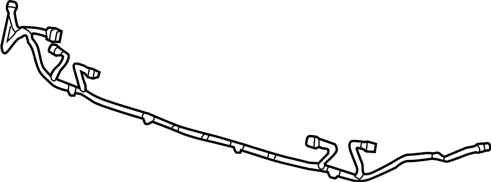 View 68261985AB Parking Aid System Wiring Harness (Front) Full-Sized Product Image