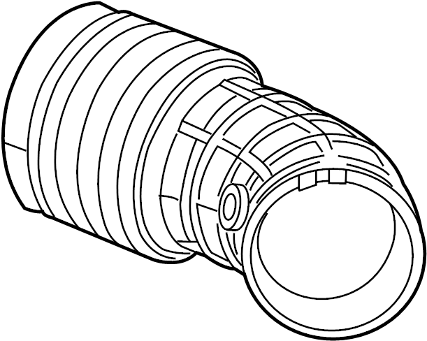View 5038465AE Engine Air Intake Hose (Front, Lower) Full-Sized Product Image