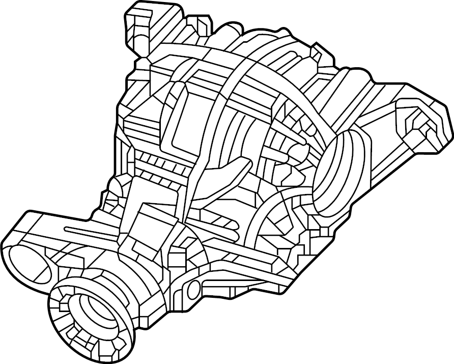 View 68184732AC Axle. (Rear) Full-Sized Product Image