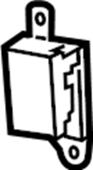 View 68411135AC Parking Aid Control Module Full-Sized Product Image