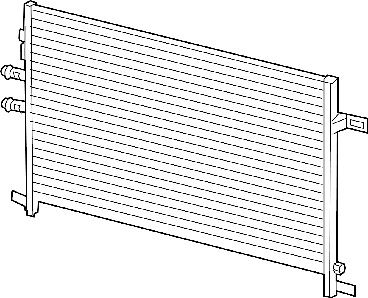 View 68365280AB Radiator Full-Sized Product Image