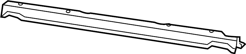 View 86357G3000 Radiator Support Access Cover Seal (Front, Upper) Full-Sized Product Image