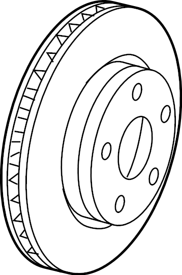 View 4779884AC Disc Brake Rotor Full-Sized Product Image