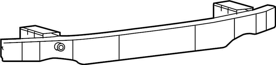 View 68285660AA Bumper Impact Bar (Rear) Full-Sized Product Image
