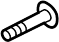View W703168S303 Exterior Door Handle Base Screw Full-Sized Product Image