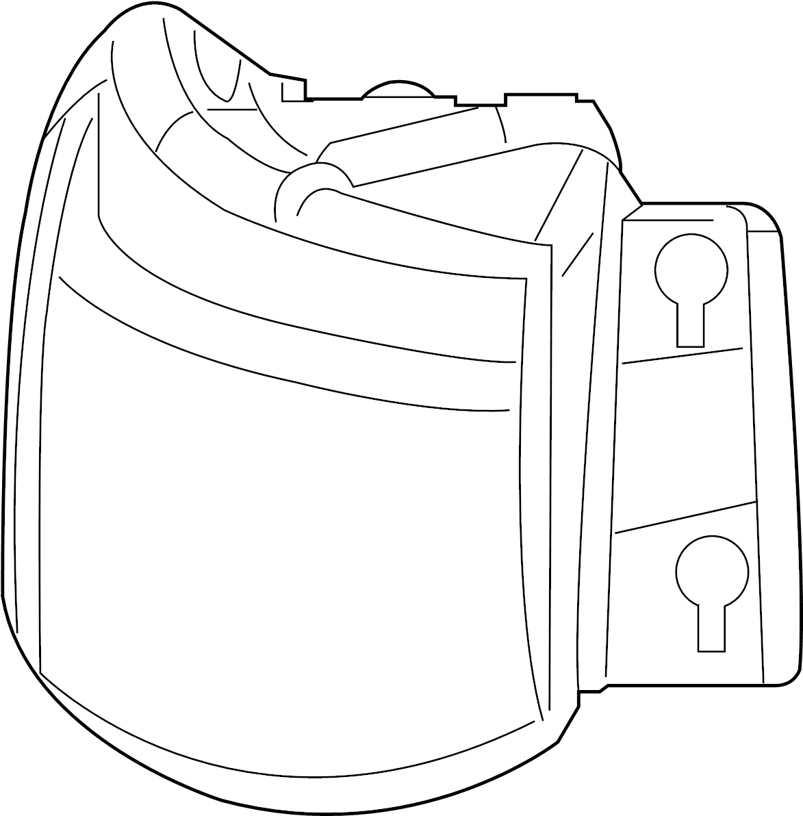 View 55112838AC Tail Light Assembly Full-Sized Product Image
