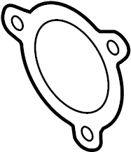 View 4864575 Pump. Water. Gasket. Engine. Backing Plate.  Full-Sized Product Image