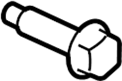 View 9A700748300 Seat Track Bolt Full-Sized Product Image