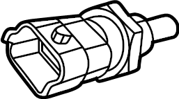 View E35718840 Engine Coolant Temperature Sender Full-Sized Product Image