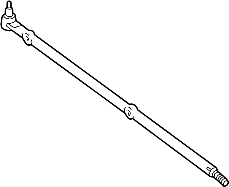 View HC3Z3304A Steering Drag Link Full-Sized Product Image